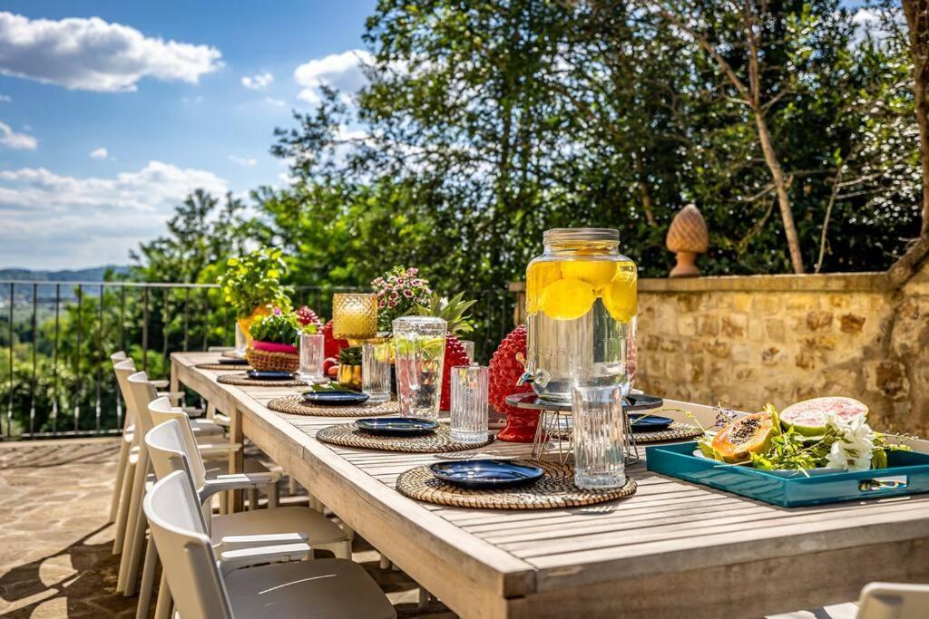 San Jacopo al Girone Luxury Villa Tolomei Gucci With Spa מראה חיצוני תמונה