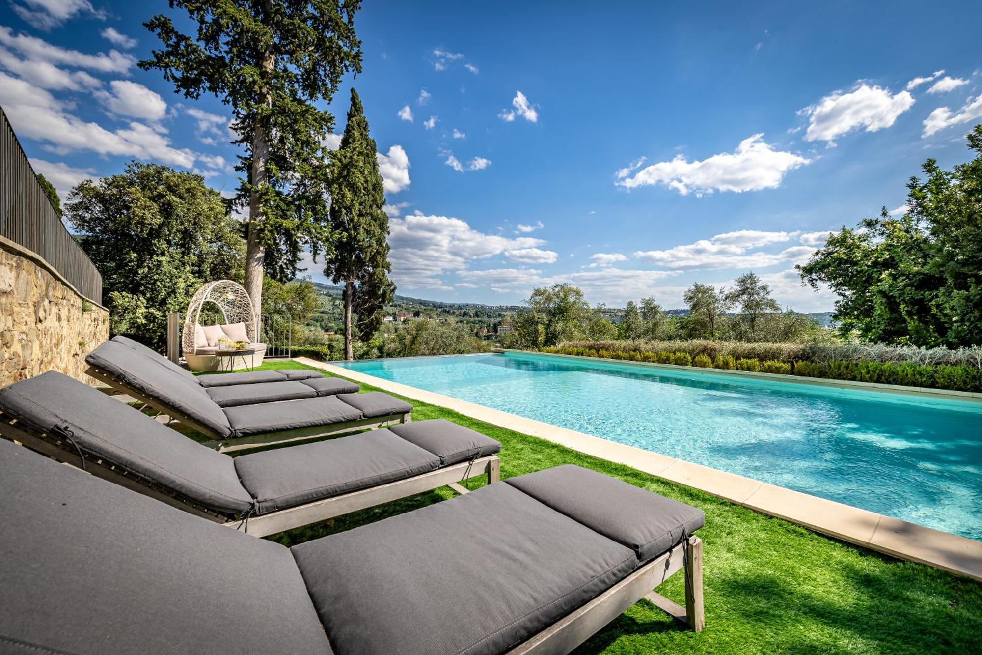 San Jacopo al Girone Luxury Villa Tolomei Gucci With Spa מראה חיצוני תמונה