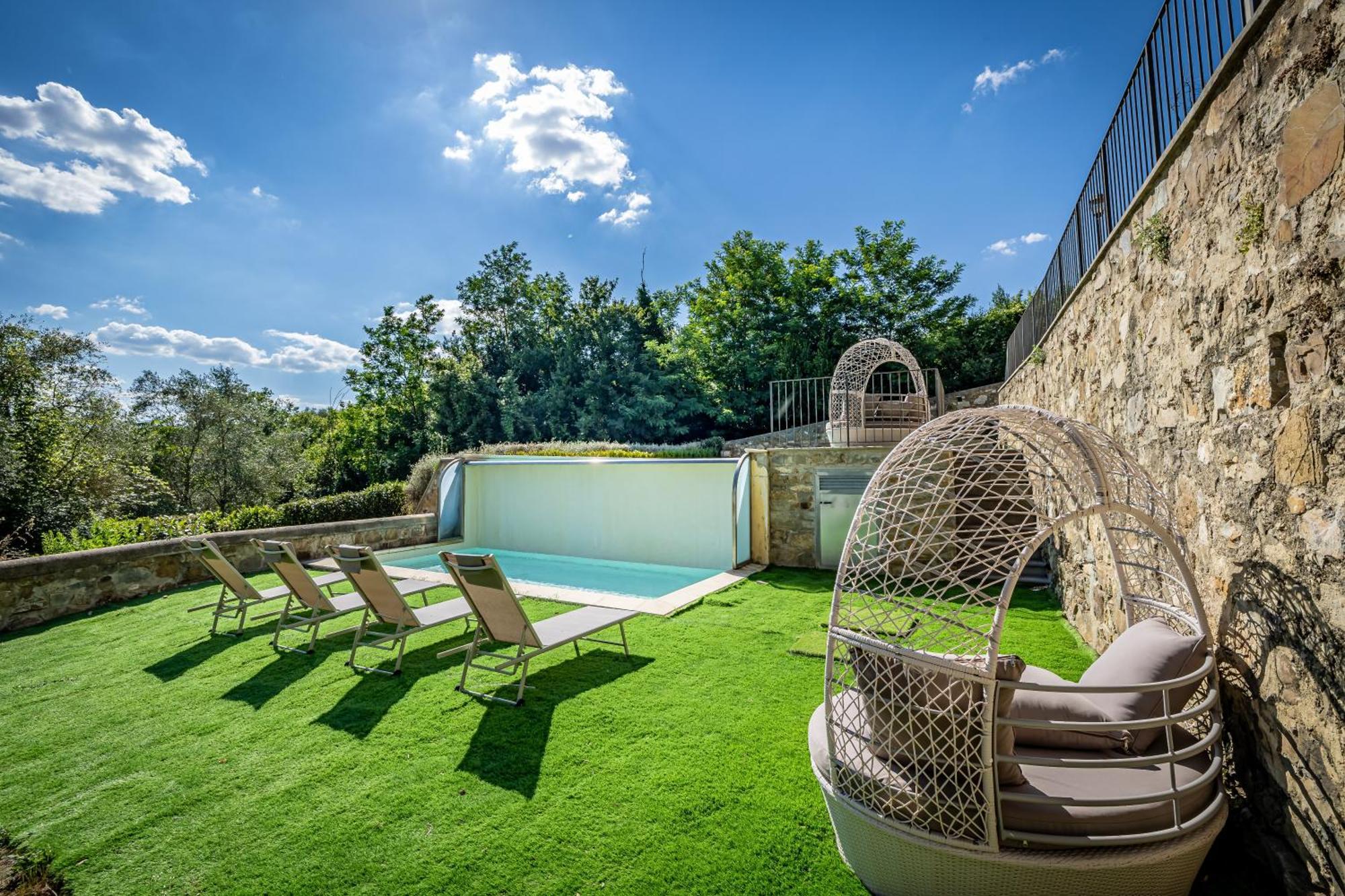 San Jacopo al Girone Luxury Villa Tolomei Gucci With Spa מראה חיצוני תמונה
