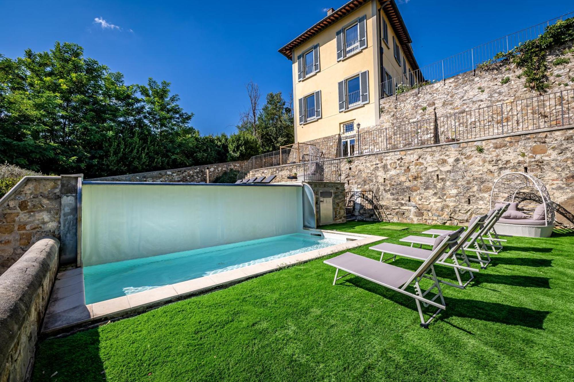 San Jacopo al Girone Luxury Villa Tolomei Gucci With Spa מראה חיצוני תמונה