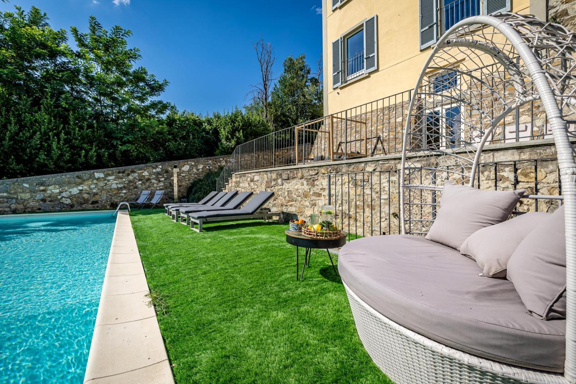 San Jacopo al Girone Luxury Villa Tolomei Gucci With Spa מראה חיצוני תמונה
