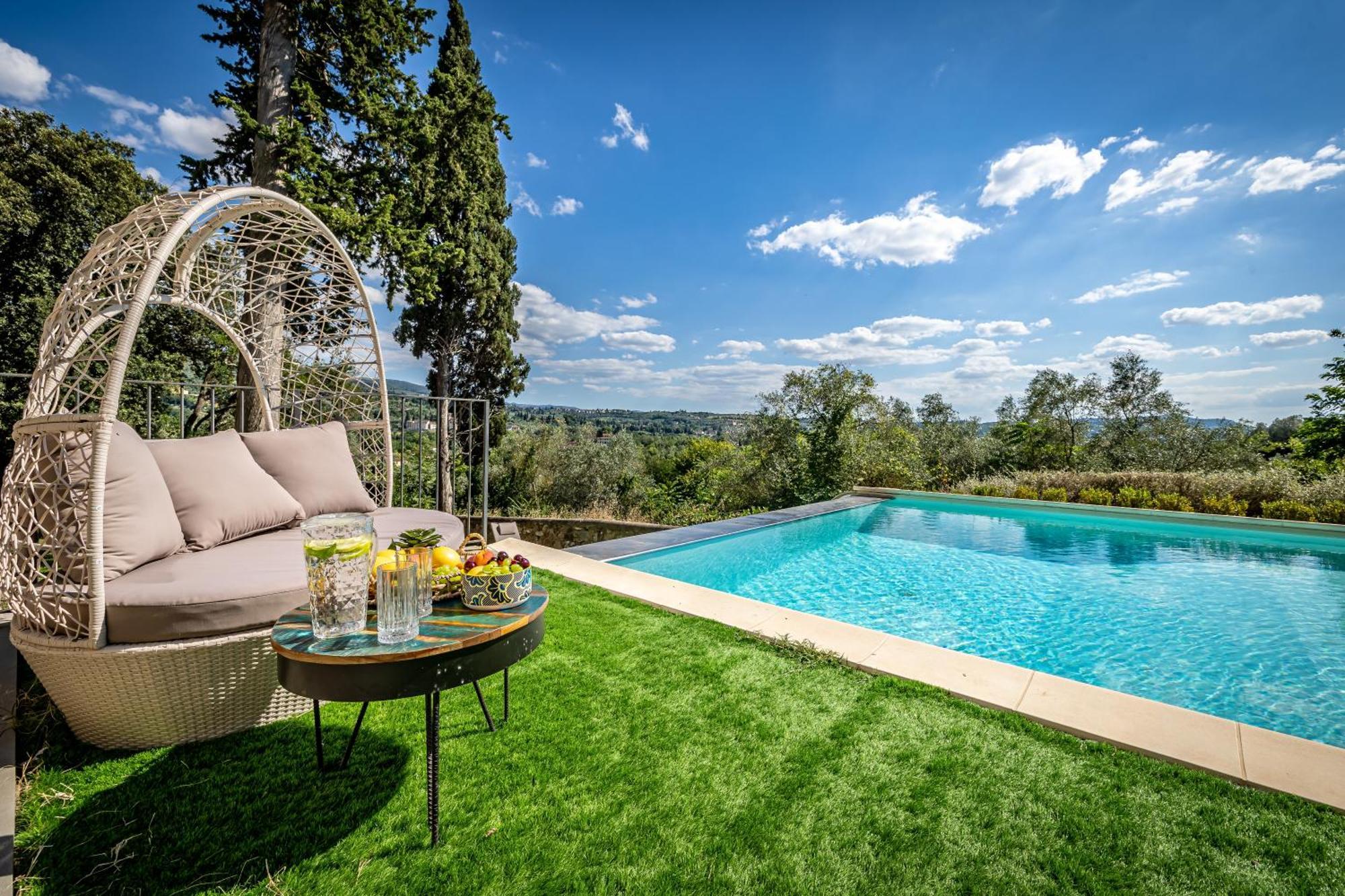 San Jacopo al Girone Luxury Villa Tolomei Gucci With Spa מראה חיצוני תמונה