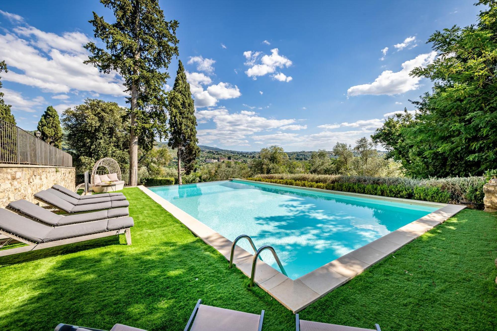 San Jacopo al Girone Luxury Villa Tolomei Gucci With Spa מראה חיצוני תמונה